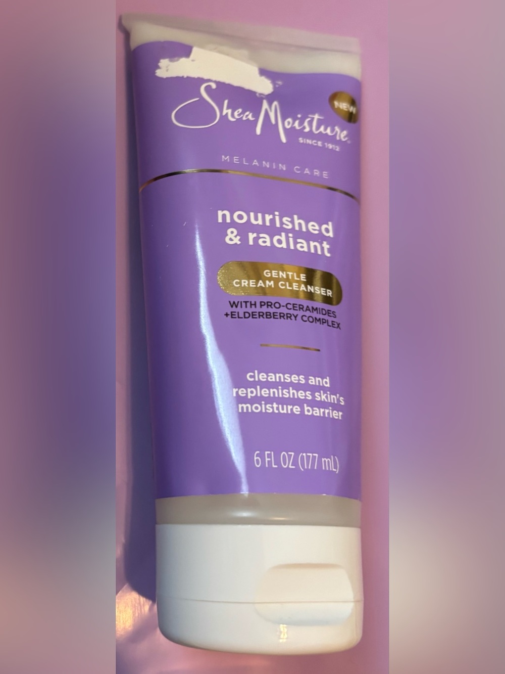 Shea Moisture Nourished & Radiant Gentle Cream Cleanser